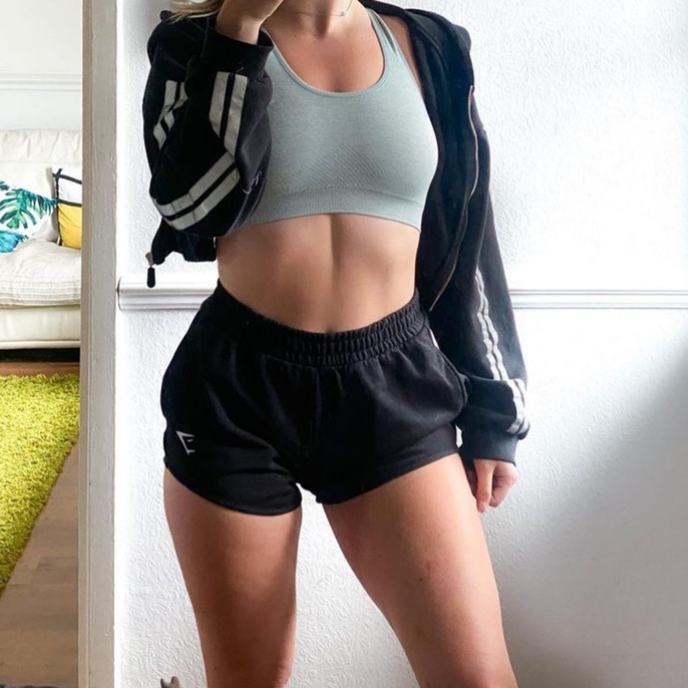 Gymshark Training Sweat Shorts Black - Picture 9 of 10